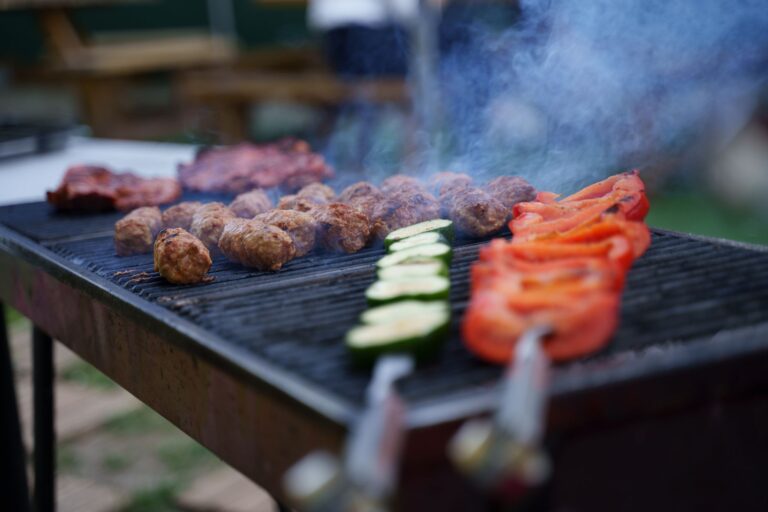 Summer backyard barbecue