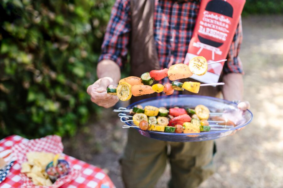 Grilled vegetables platter