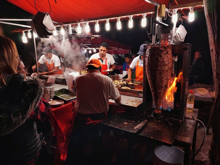 Taco street stall