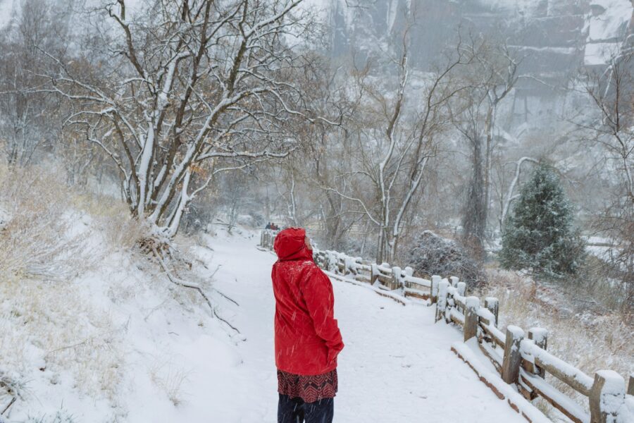 Winter runner snow