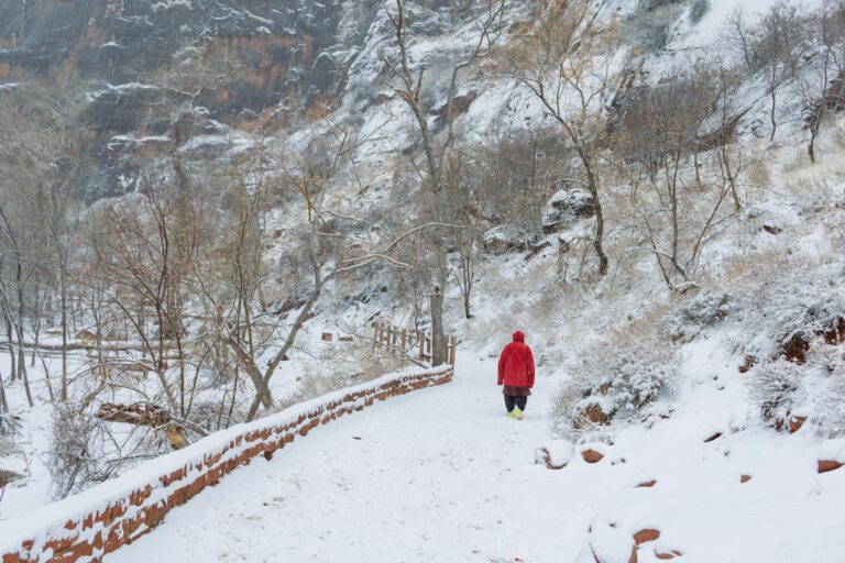 Winter runner snow